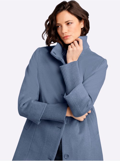 Manteau En Laine 50% Laine - Taille Standard - Helline - Kiabi