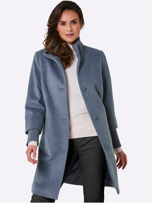 Manteau En Laine 50% Laine - Taille Standard - Helline - Kiabi