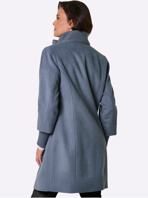 Manteau En Laine 50% Laine - Taille Standard - Helline - Kiabi