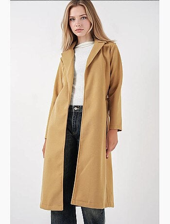 Manteau en laine à double boutonnage bdart