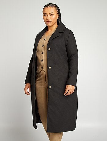 Manteau en laine mélangée