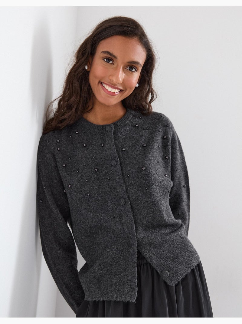 Manteau en laine, MO Fashion Gris - Kiabi