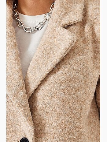 Manteau en laine oversize lucci