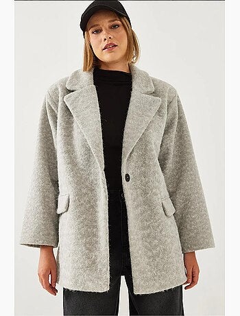 Manteau en laine oversize lucci