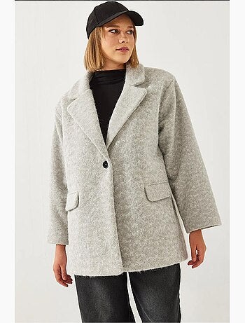 Manteau en laine oversize lucci