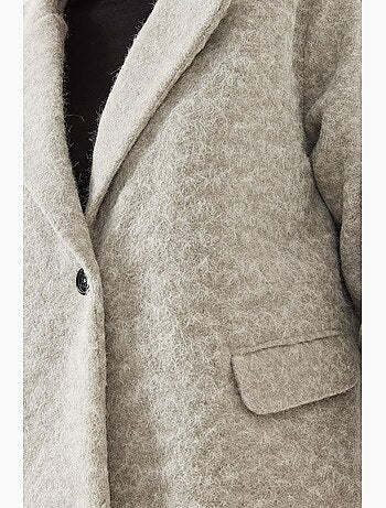 Manteau en laine oversize lucci