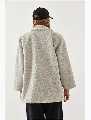 Manteau en laine oversize lucci