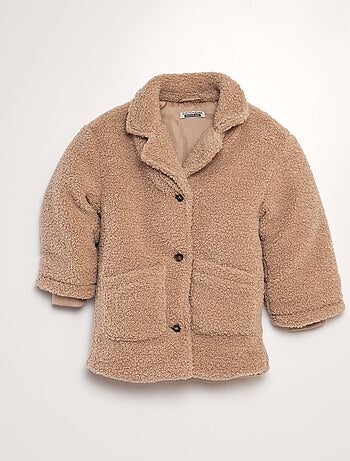 Manteau en sherpa