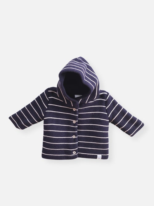 Manteau en tricot - Kiabi