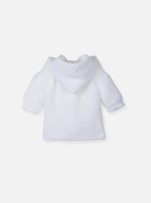 Manteau en tricot bord-côte pour bébé - Kiabi Manteau en tricot bord-côte pour bébé - Kiabi