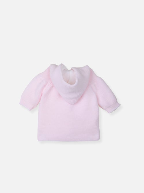 Manteau en tricot bord-côte pour bébé - Kiabi Manteau en tricot bord-côte pour bébé - Kiabi