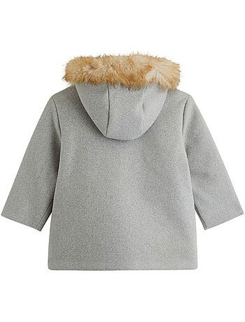 Manteau enfant avec capuche jeanne