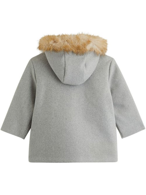 Manteau enfant avec capuche jeanne - Kiabi Manteau enfant avec capuche jeanne - Kiabi