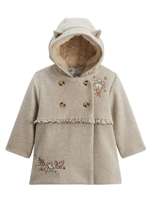 Manteau enfant avec capuche Manouk - Kiabi