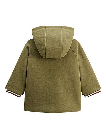 Manteau enfant doublé sherpa avec capuche Gustin