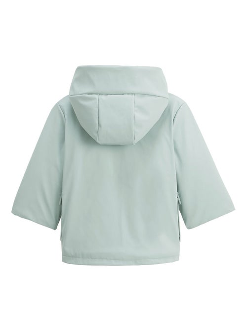 Manteau enfant imperméable doublé sherpa Holamuchacha - Kiabi