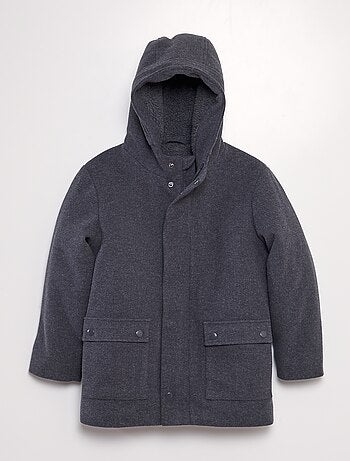 Manteau façon lainage