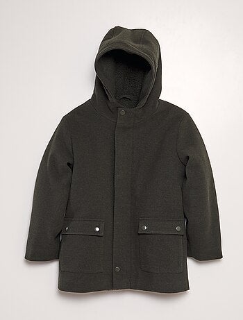 Manteau façon lainage