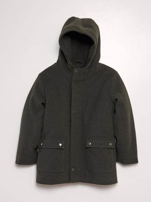 Manteau façon lainage - Kiabi