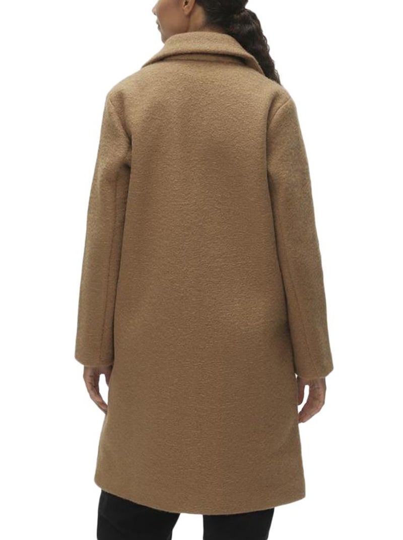 Manteau Femme Vero Moda Marron cappuccino - Kiabi
