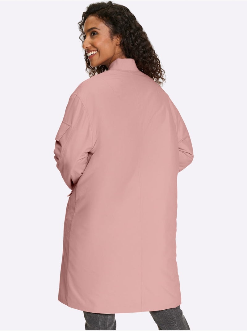 Manteau Forme Blouson Tendance - Taille Standard - Helline Rose - Kiabi