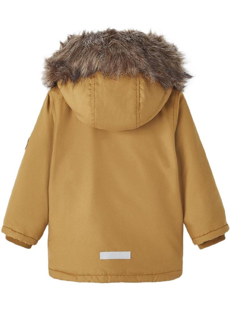 Manteau Garçon Name it Marron cappuccino - Kiabi