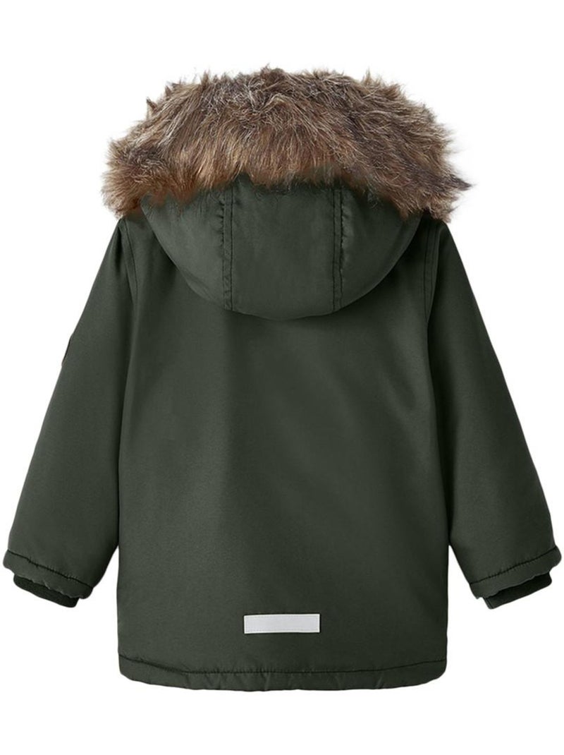 Manteau garçon name it Vert kaki clair - Kiabi