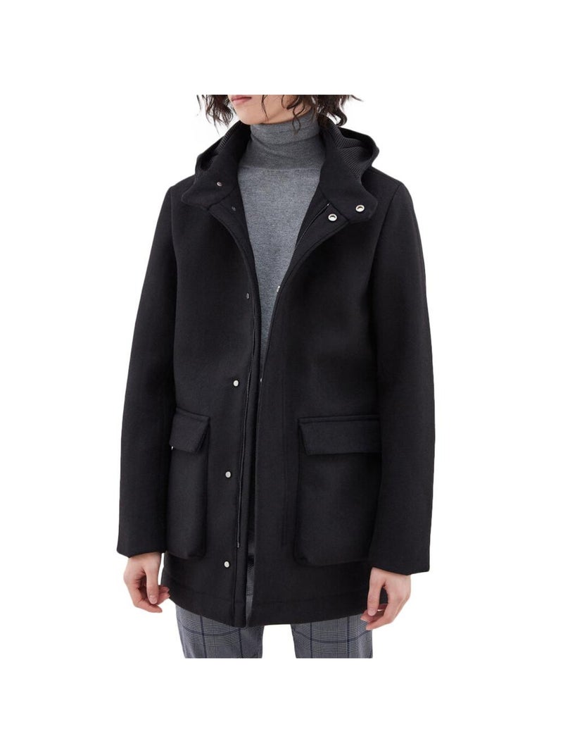 Manteau  Homme Teddy Smith Edward Noir - Kiabi