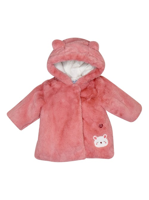 MANTEAU ILARIA PLUSH BEBE - Kiabi