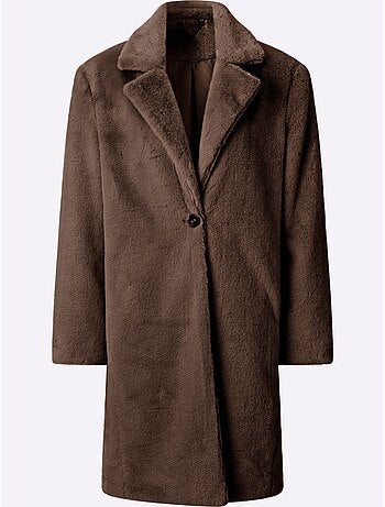 Manteau Imitation Fourrure Imitation Fourrure Douce - Taille Standard - Witt