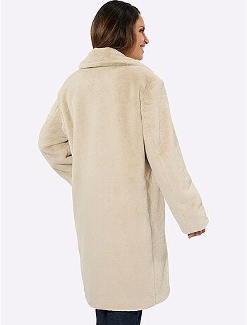 Manteau Imitation Fourrure Imitation Fourrure Douce - Taille Standard - Witt