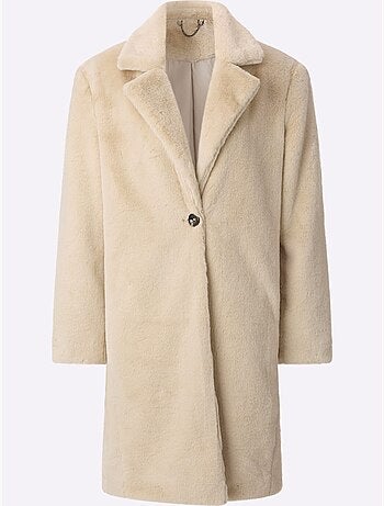 Manteau Imitation Fourrure Imitation Fourrure Douce - Taille Standard - Witt
