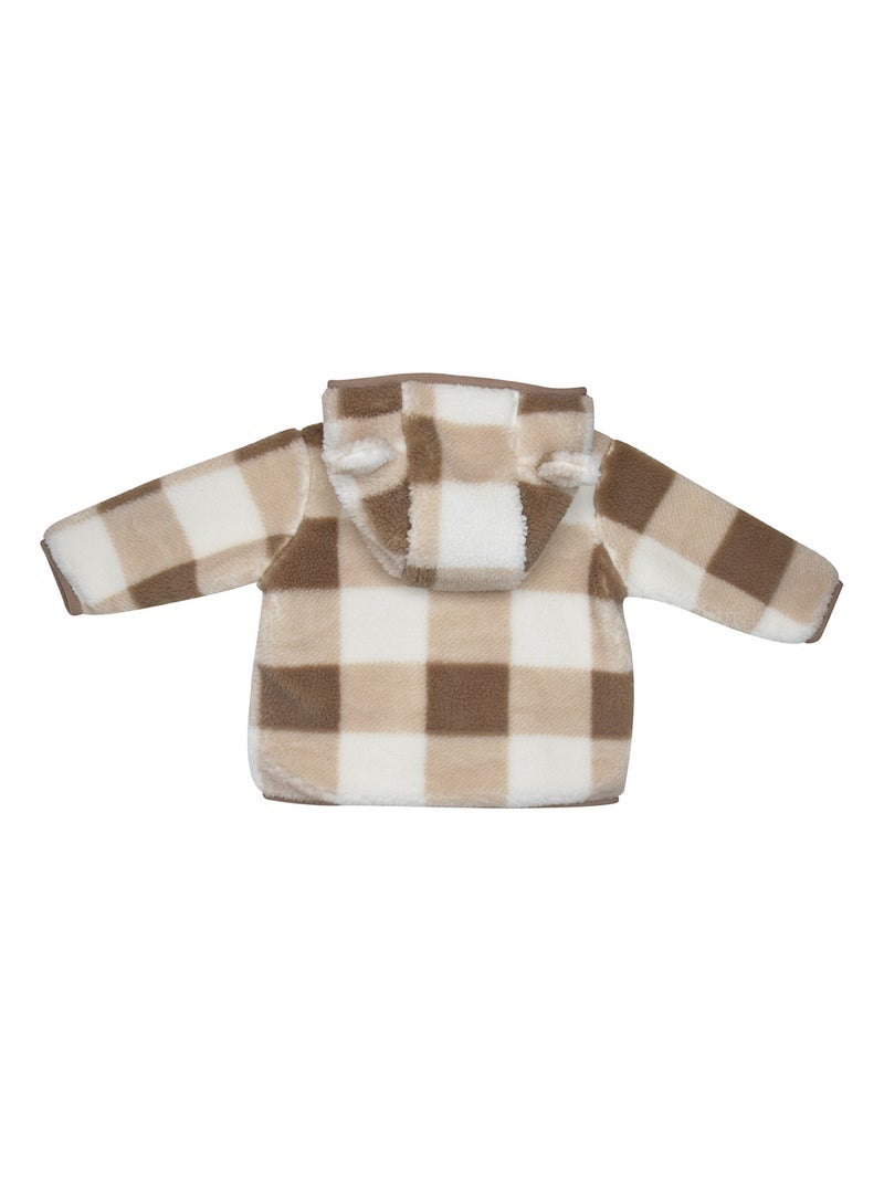 MANTEAU ISAÏ POLAIRE BEBE Beige - Kiabi