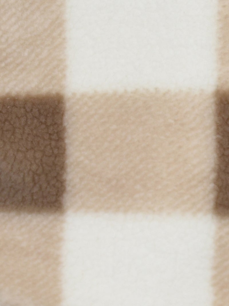 MANTEAU ISAÏ POLAIRE BEBE Beige - Kiabi