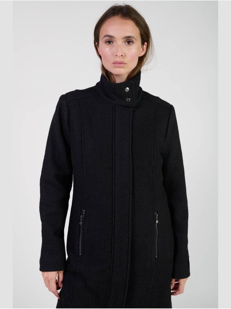 Manteau kaplan 'le temps des cerises' Noir - Kiabi
