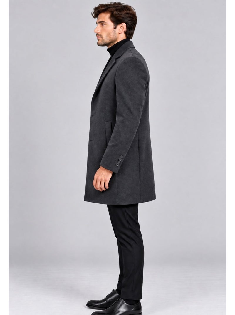 Manteau kebello gris anthracite - Kiabi