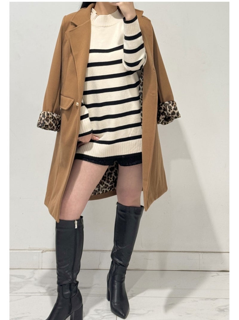Manteau Kebello Marron - Kiabi