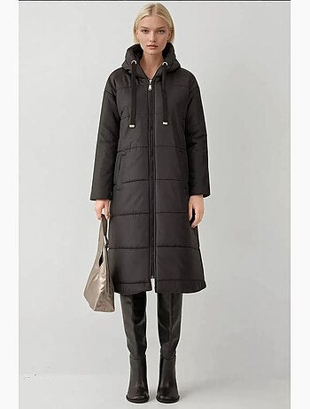 Manteau long à capuche bdart