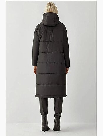 Manteau long à capuche bdart