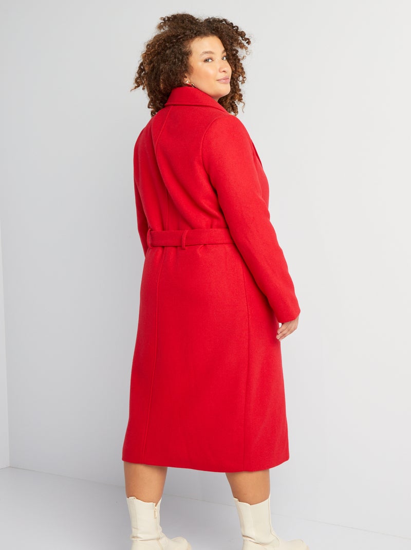 Manteau En Sergé Avec Ceinture à Nouer - Grège Clair Chiné - FEMME | H&M CA