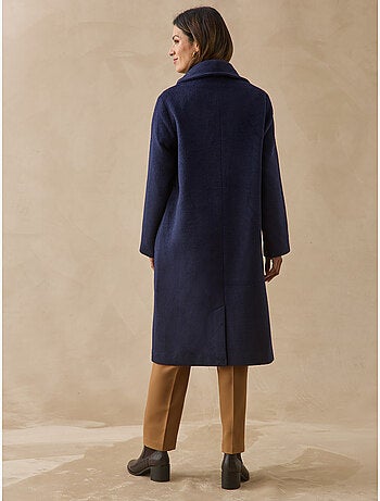 Manteau long avec écharpe coordonnée - daxon
