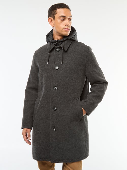 Manteau long chaud chic - Kiabi