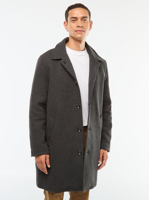 Manteau long chaud chic - Kiabi