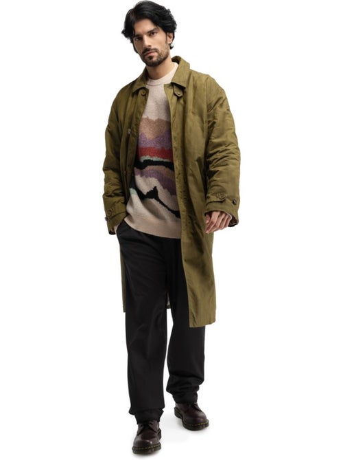 Manteau long ciré homme homme codium - Kiabi Manteau long ciré homme homme codium - Kiabi