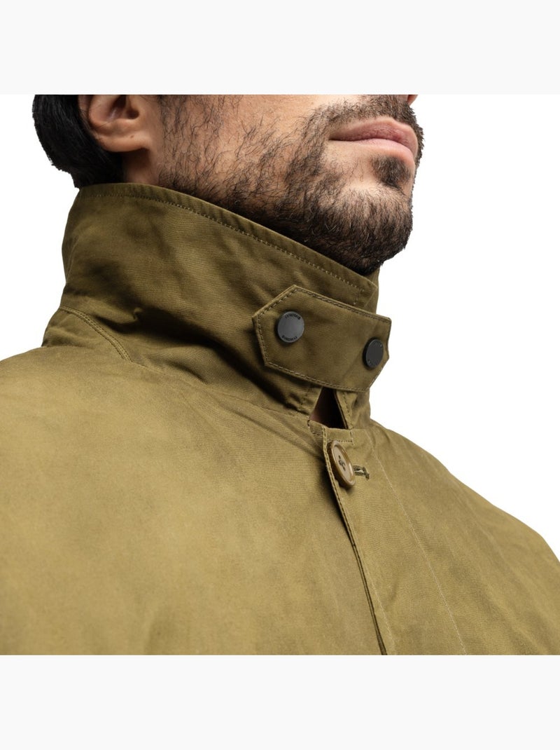 Manteau long ciré homme homme codium Vert - Kiabi