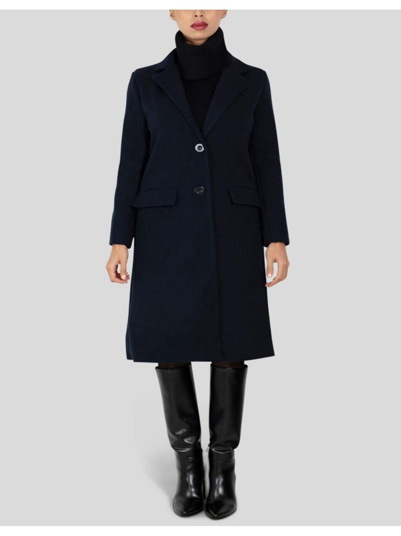 Manteau De Sellerie Douvres Bleu Marine - Taille 6 - Porté Une Fois - Équitation