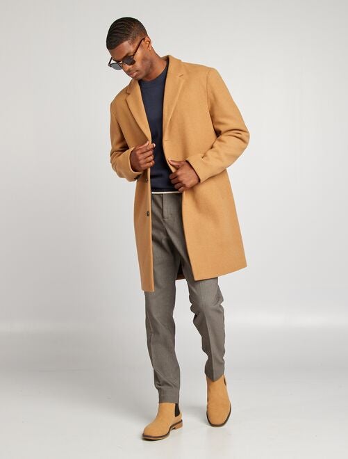 Manteau long homme