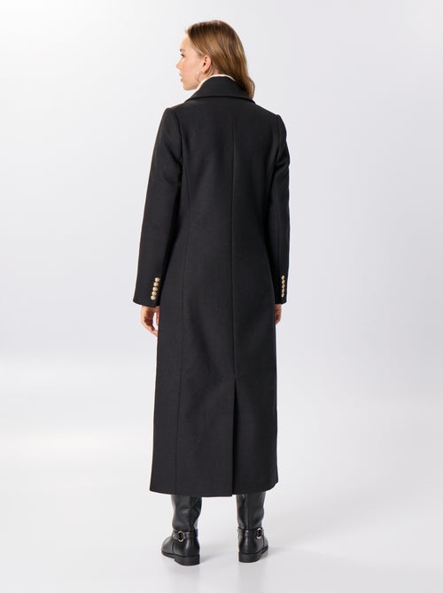 Manteau long esprit lainage - Kiabi Manteau long esprit lainage - Kiabi