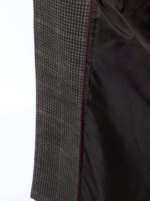 Manteau long façon lainage - Kiabi