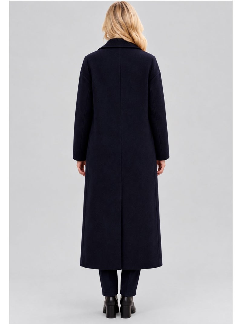 Manteau long kebello Bleu marine - Kiabi